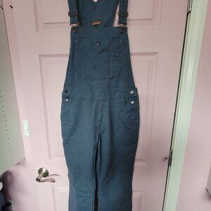 Patagonia Navy Bib Overalls.  Never worn.  Heavy weight.  Size Small.